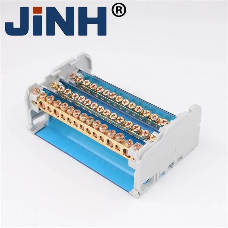 Din Rail Copper Distribution Blocks
