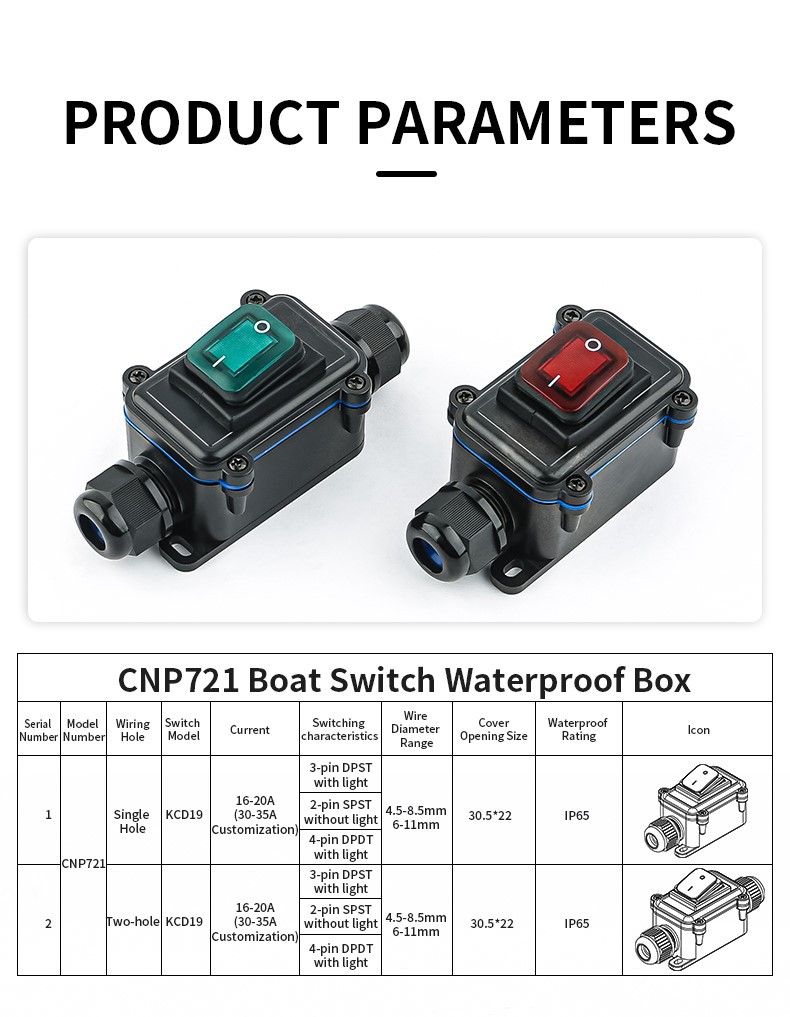 single Waterproof Junction Box